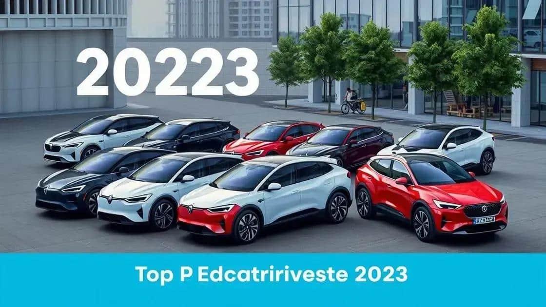 Top electric vehicle models to watch in 2023