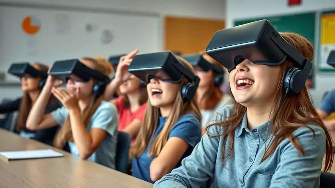 Impact of VR on student engagement