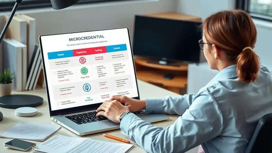 Choosing the right microcredential for your goals
