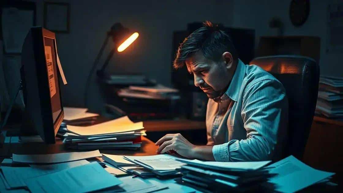 Recognizing the signs of burnout