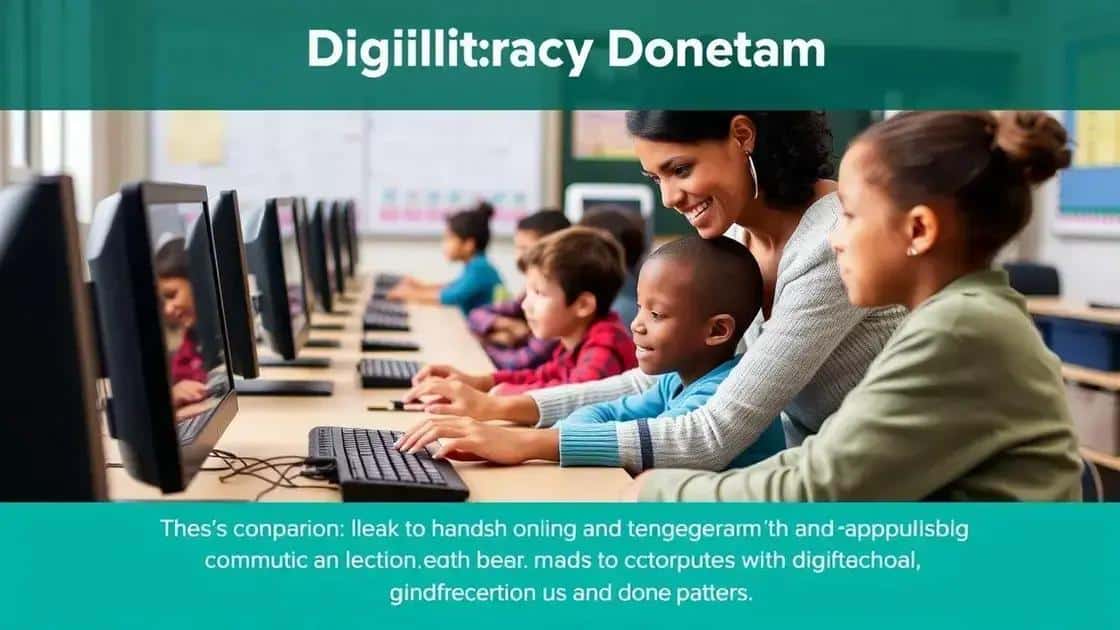 Key components of effective digital literacy programs