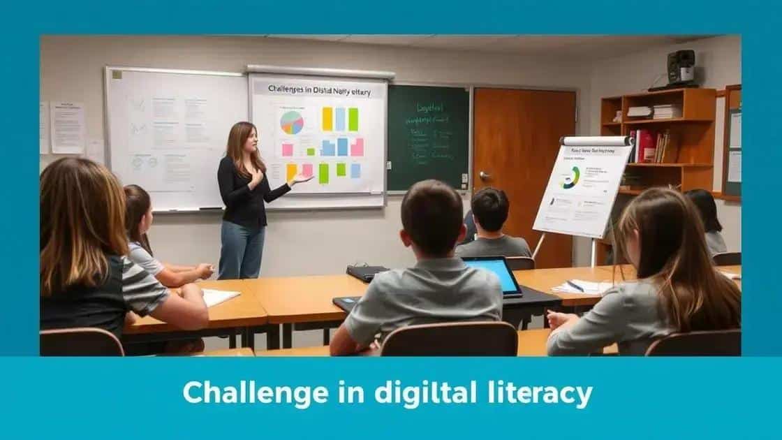 Challenges in integrating digital literacy in schools