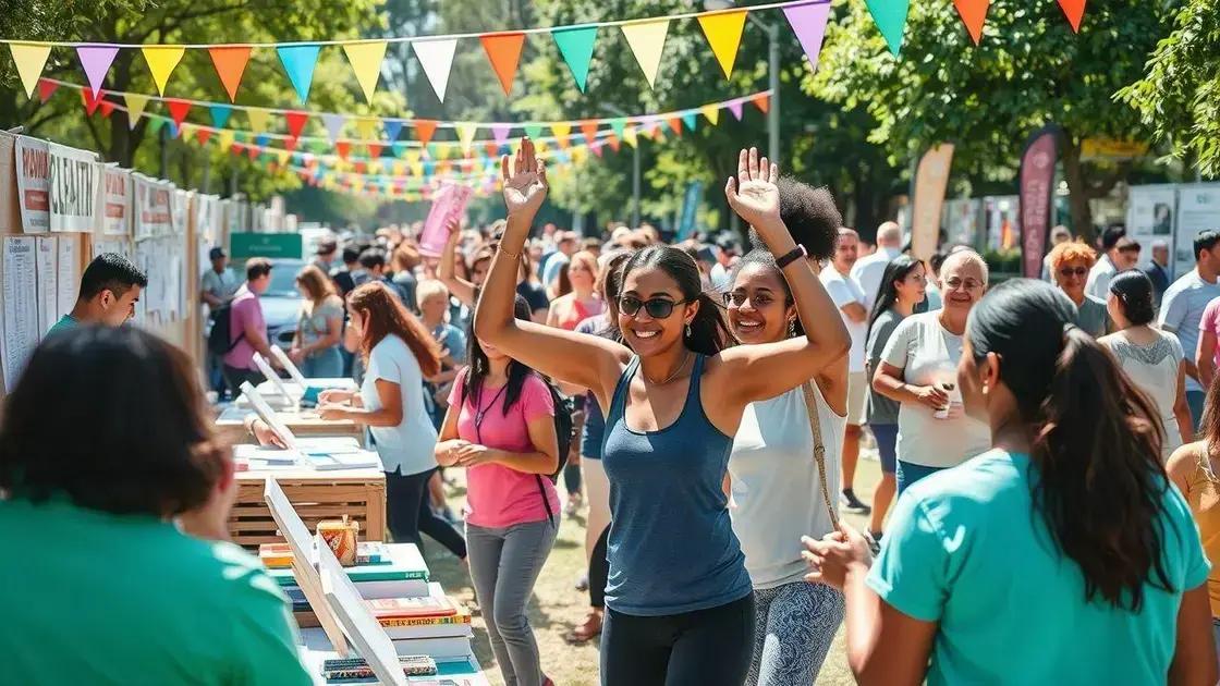 Impact of community programs on public health