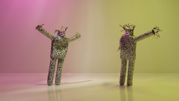 Split image showing an enthusiastic crowd cheering for a holographic idol on one side, and protesters holding signs with slogans about the ethics of AI in entertainment on the other. The image highlights the mixed reactions to virtual idols.