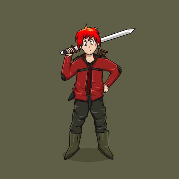 A comparison of a character design from an early 2010s anime (e.g., Sword Art Online) with a character design from a contemporary anime (e.g., Demon Slayer), showcasing the evolution in digital rendering techniques and level of detail.