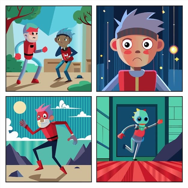 A scene from an American animated show that incorporates elements of anime storytelling, such as a flashback sequence or a character expressing intense emotion.