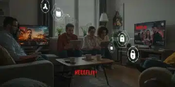 Viewers watching streaming content on multiple devices with regulatory overlay