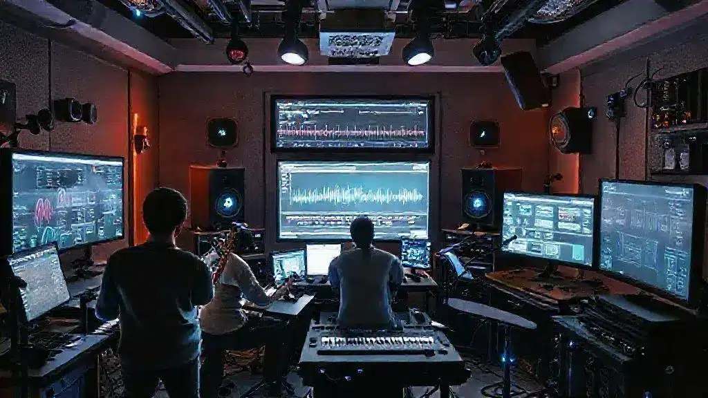 The role of artificial intelligence in music