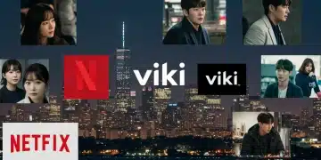 Comparison of K-Drama streaming services in the US for 2025 with platform logos