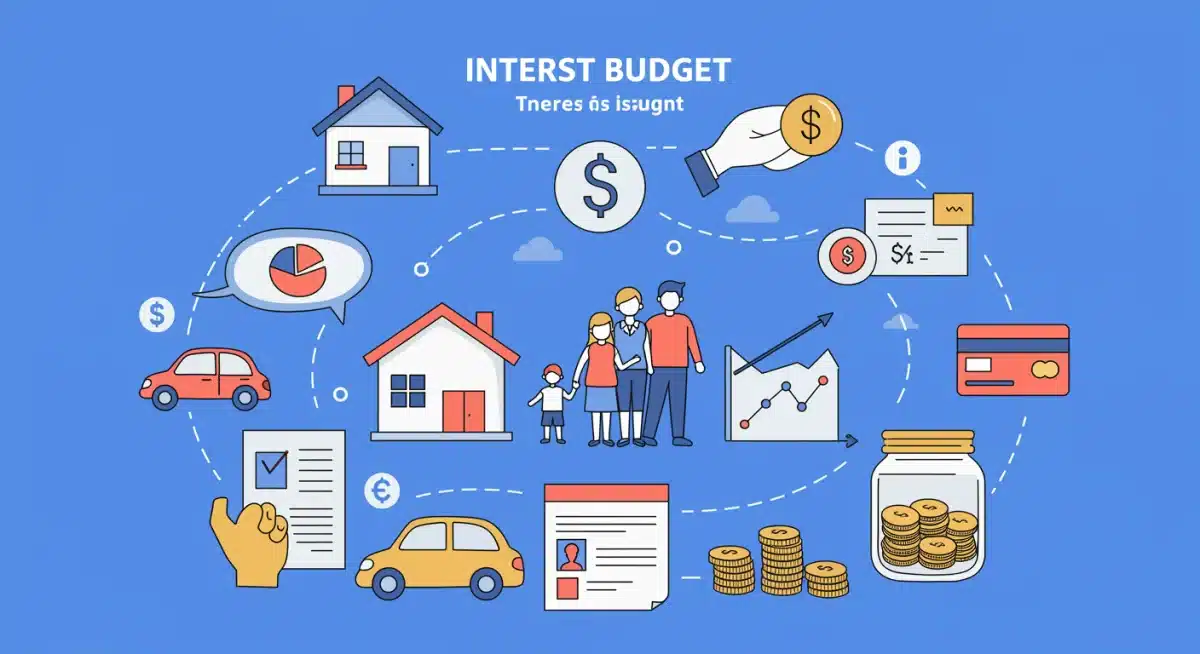 American family budgeting affected by interest rate changes