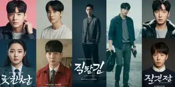 Collage of diverse K-Drama posters hinting at new releases for US streaming in 2026, vibrant and exciting.