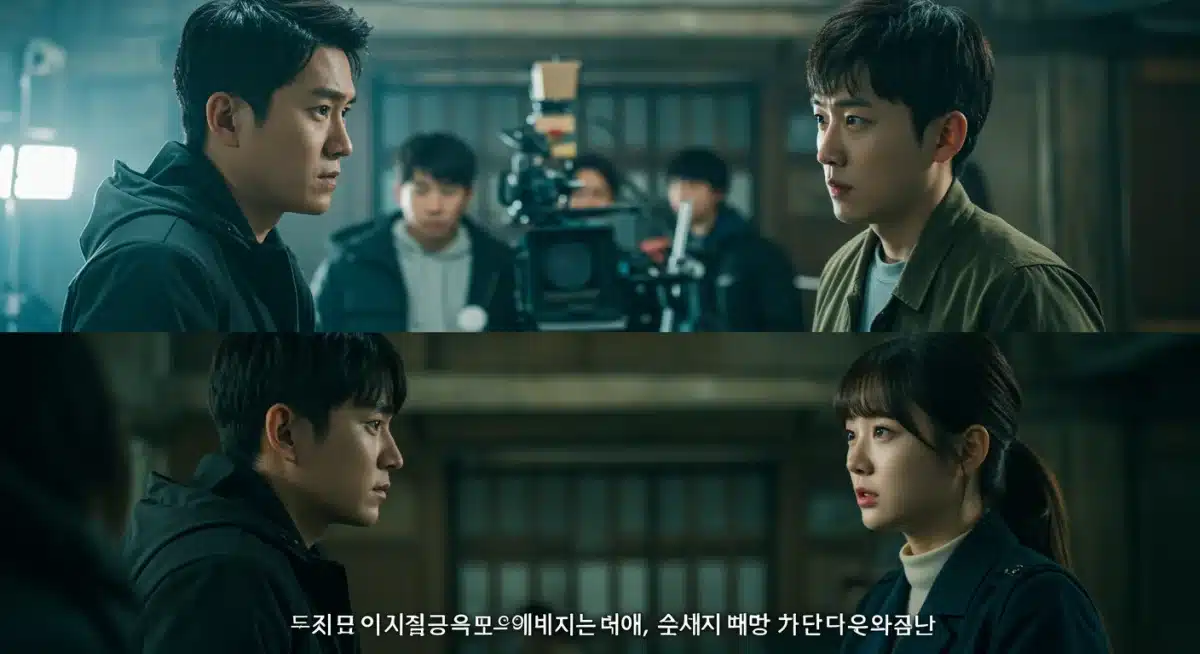 High-quality international dorama production scenes, diverse storytelling