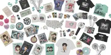 Diverse K-Drama merchandise collection showcasing the booming US market.