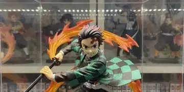 Limited edition anime figure in protective case, showcasing intricate details and premium craftsmanship for serious collectors.